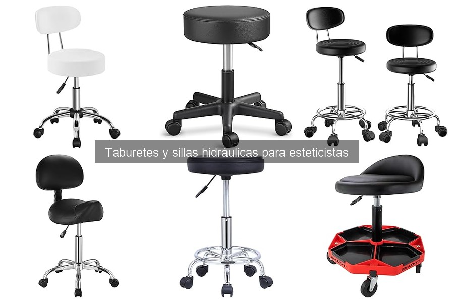 Comparativa: Taburetes Fijos vs Sillas Hidráulicas para Esteticistas
