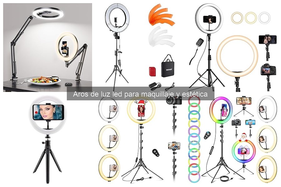 Compra Aros de Luz LED al Mejor Precio: Ofertas Online y Tiendas