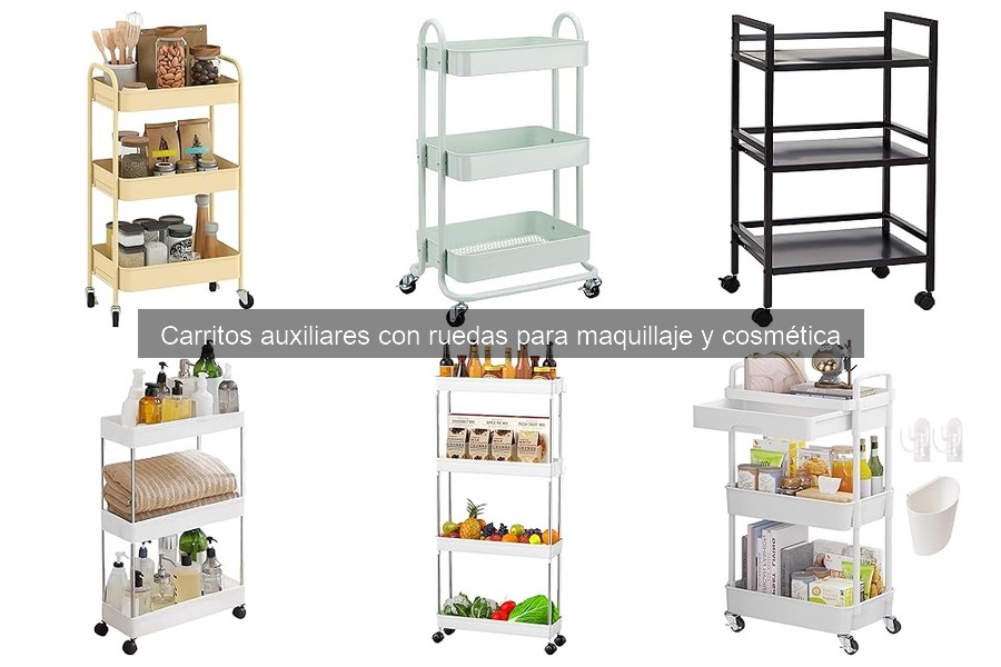 Comprar carritos auxiliares para maquillaje a buen precio