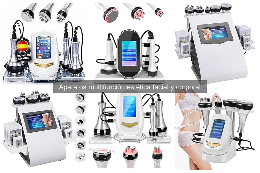 Configuración inicial de aparatos multifunción estéticos