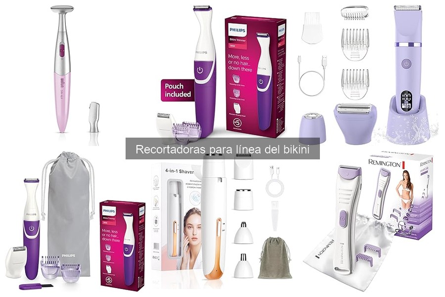 Consejos para usar recortadoras en la línea del bikini