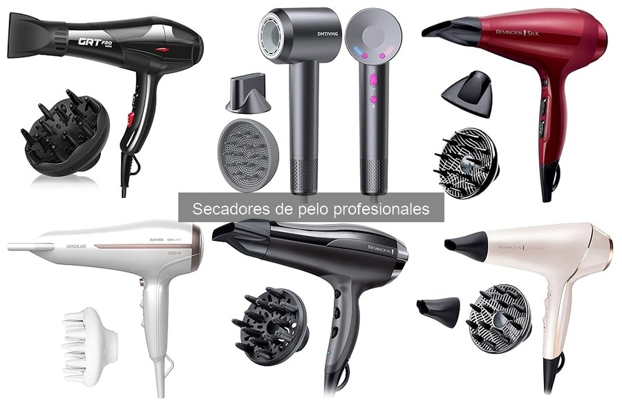 Consejos para usar secadores de pelo profesionales correctamente