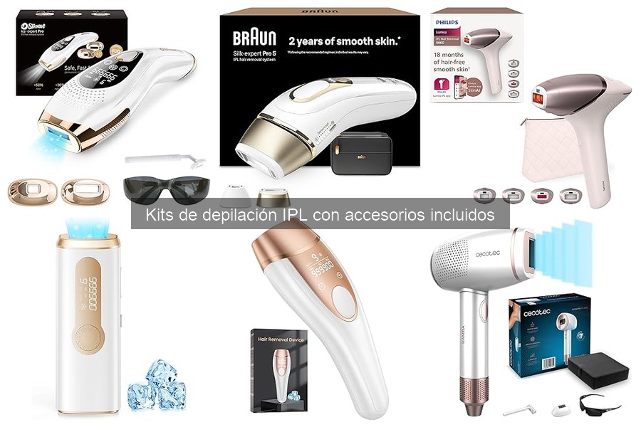 Costos y Mejores Tiendas para Kits de Depilación IPL