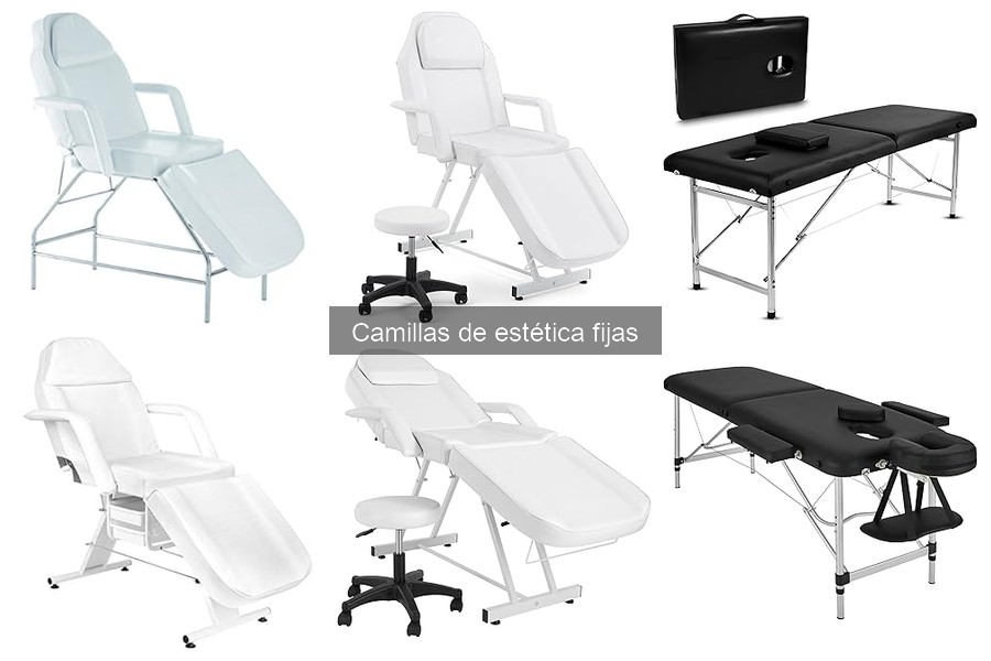 ** ¿Cuánto peso soporta una camilla de estética fija? Guía.