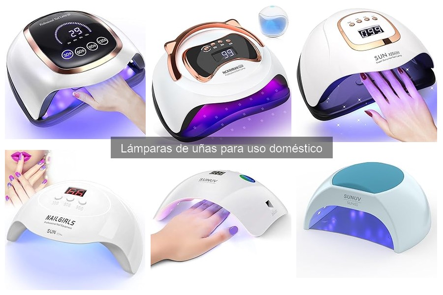 ¿Cuánto tarda en secar el esmalte con lámparas de uñas?