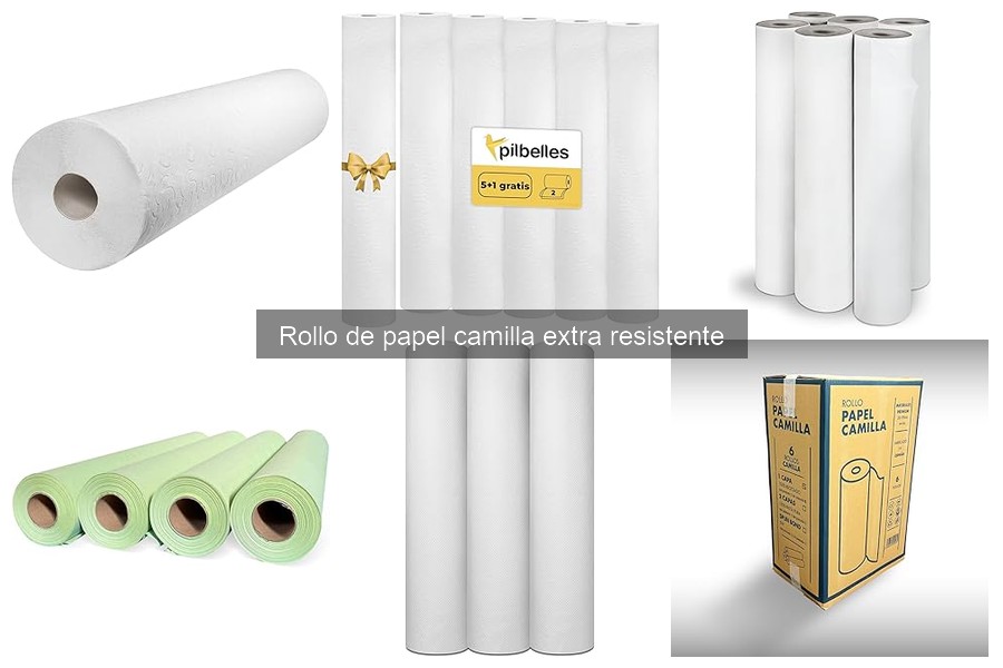 Cuidado y Mantenimiento del Rollo de Papel Camilla Resistente