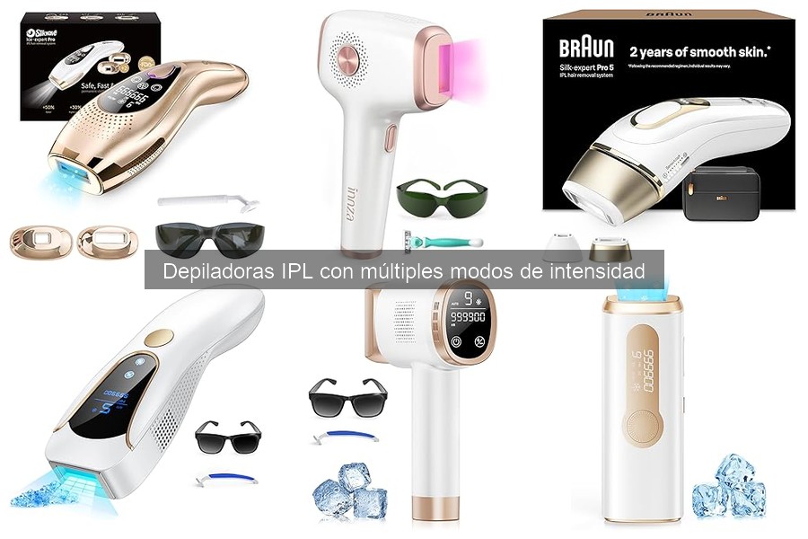 Depiladoras IPL ideales para pieles sensibles: Guía de compra
