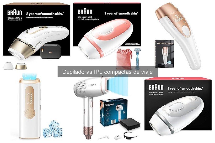 Descubre las Mejores Depiladoras IPL Compactas de Viaje