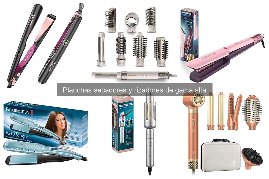 Diferencias Clave entre Planchas y Secadores de Alta Gama