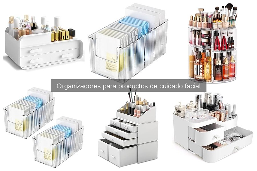 Diseño de organizadores para cuidado facial: Estilo y funcionalidad