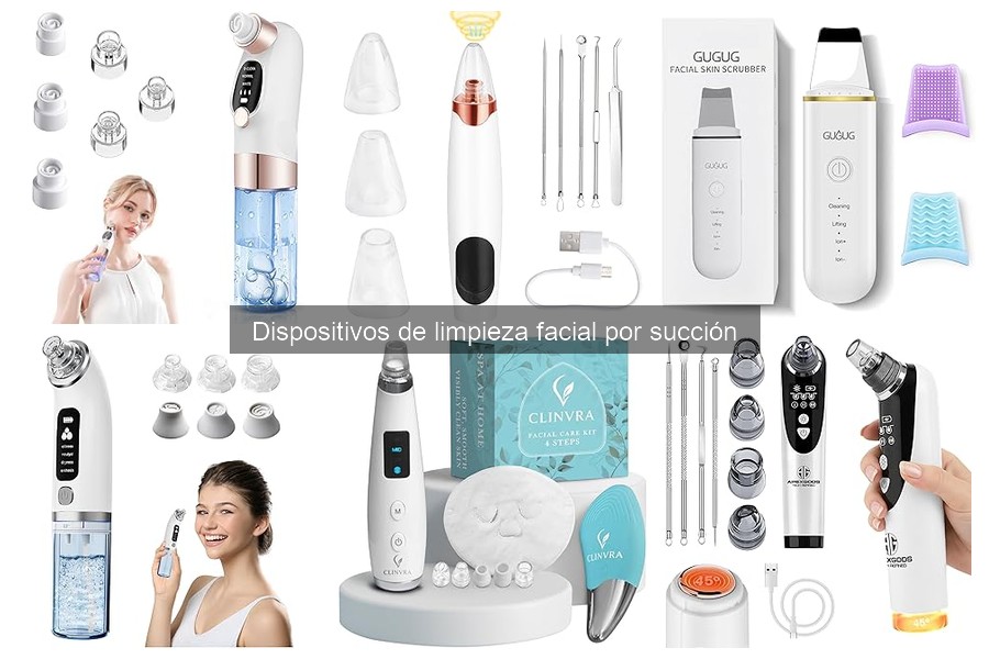 Dispositivos de limpieza facial por succión: ¿Qué son y cómo funcionan?