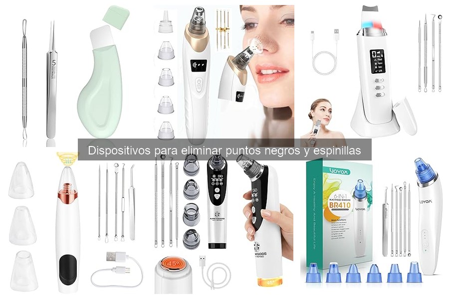 Dispositivos para eliminar puntos negros y espinillas: guía informativa