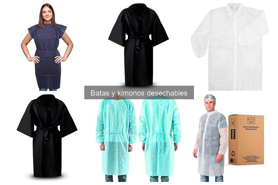 Dónde comprar batas y kimonos desechables al mejor precio