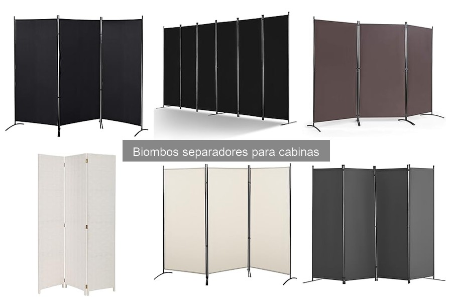 Dónde comprar biombos separadores para cabinas y precios