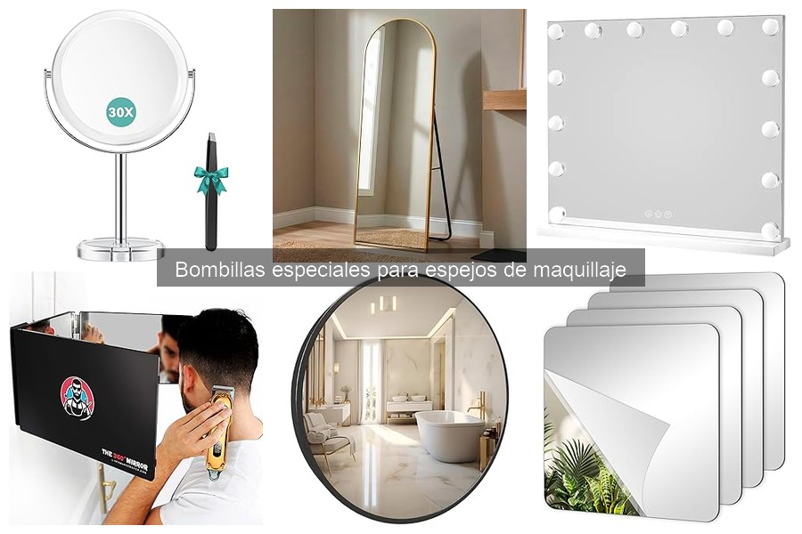 Dónde comprar bombillas para espejos de maquillaje