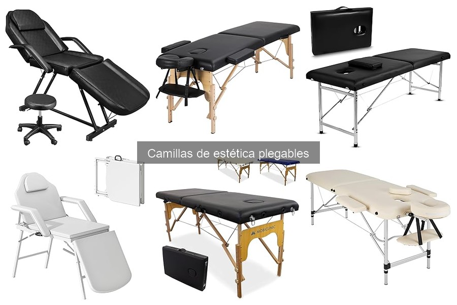 Dónde comprar camillas de estética plegables a buen precio