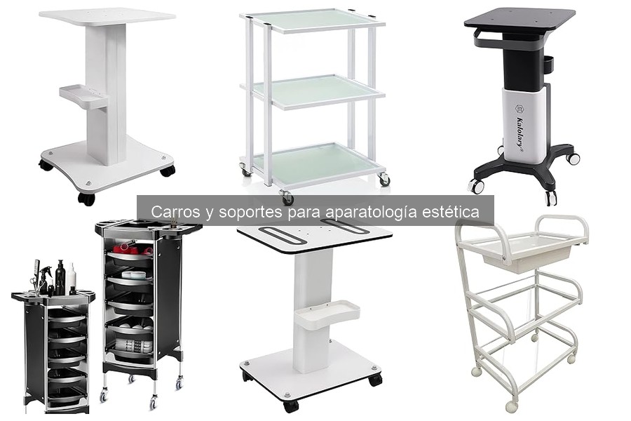Dónde comprar carros y soportes para aparatología estética