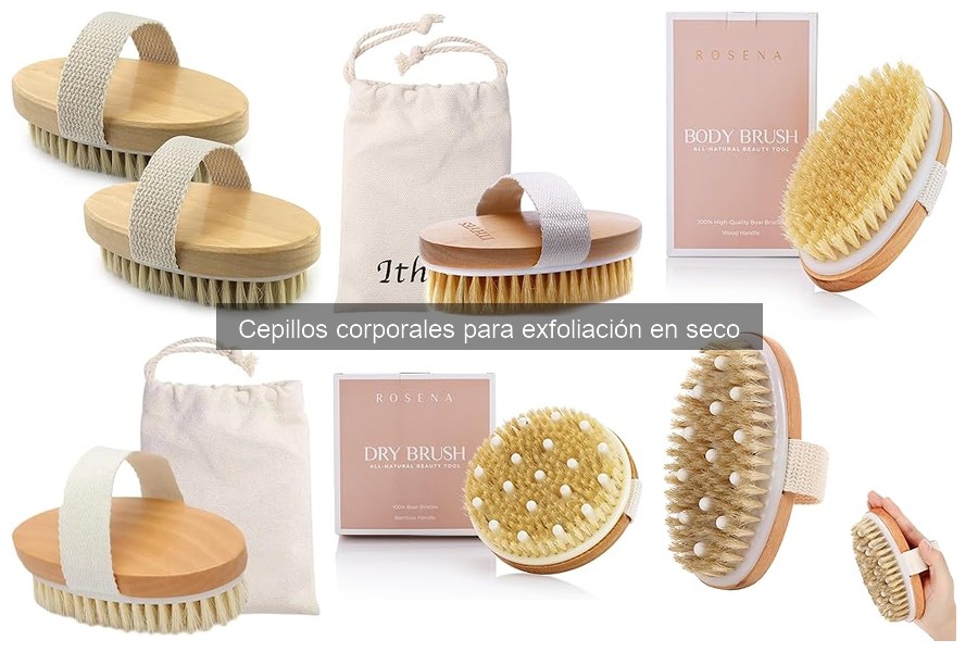 Dónde comprar cepillos corporales para exfoliación en seco baratos
