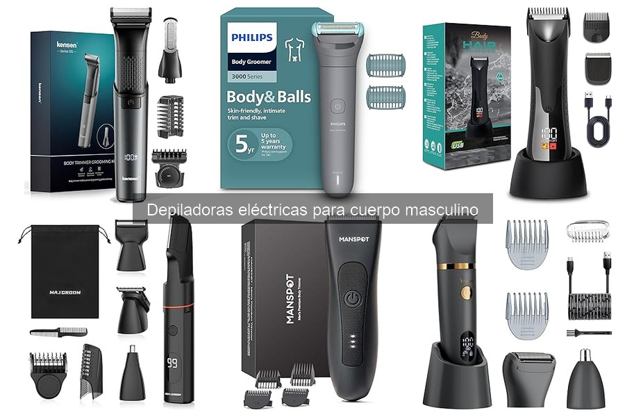 Dónde comprar depiladoras eléctricas para hombres y mejores precios