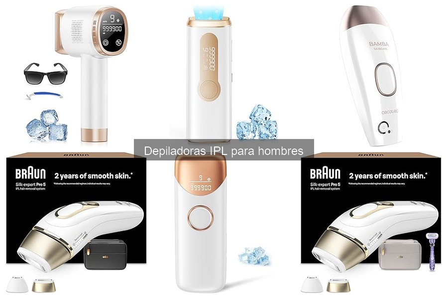 Dónde comprar depiladoras IPL para hombres: precios y ofertas