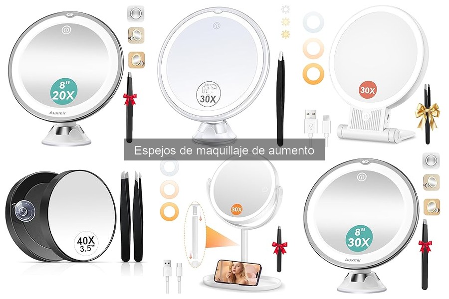 Dónde comprar espejos de maquillaje de aumento baratos
