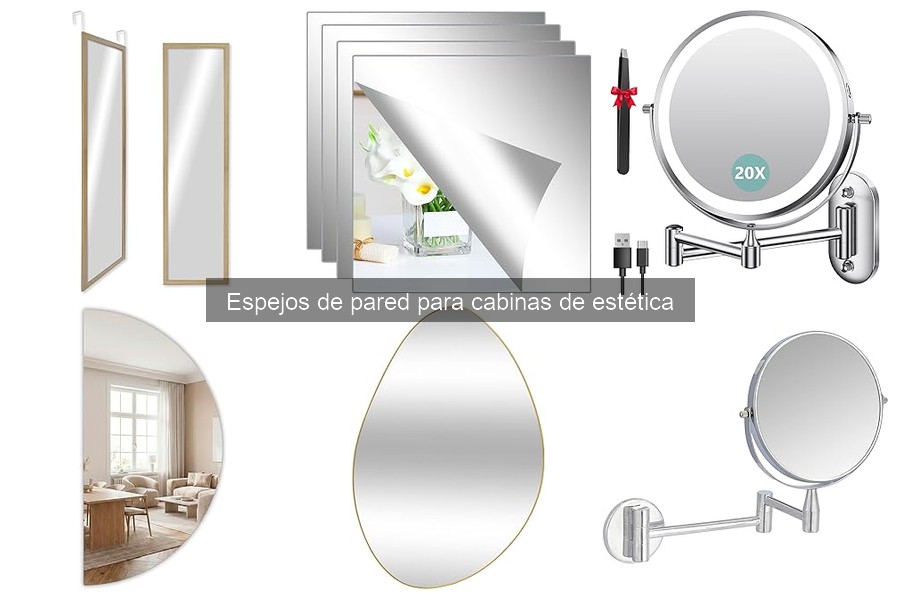 Dónde comprar espejos de pared para cabinas de estética