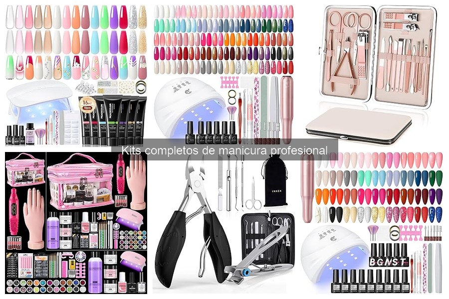 Dónde comprar kits completos de manicura profesional baratos