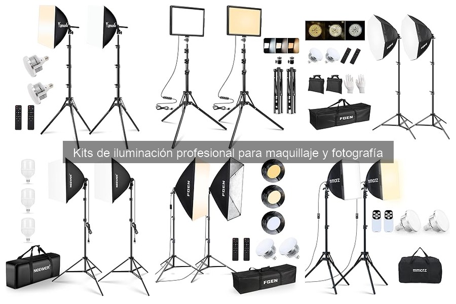 Dónde comprar kits de iluminación profesional al mejor precio