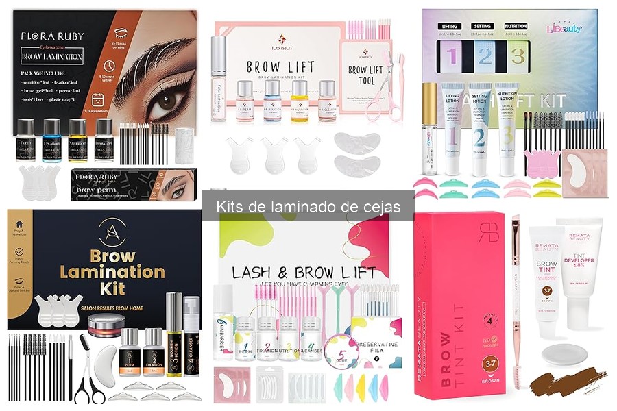 ¿Dónde comprar kits de laminado de cejas? Precios y opciones