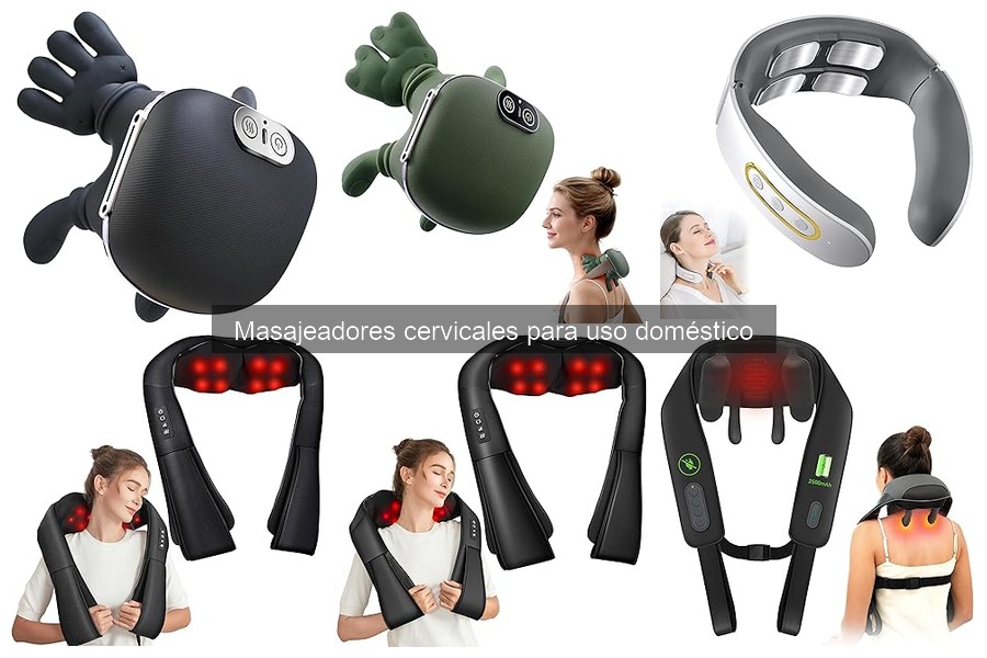 Dónde comprar masajeadores cervicales baratos y en oferta