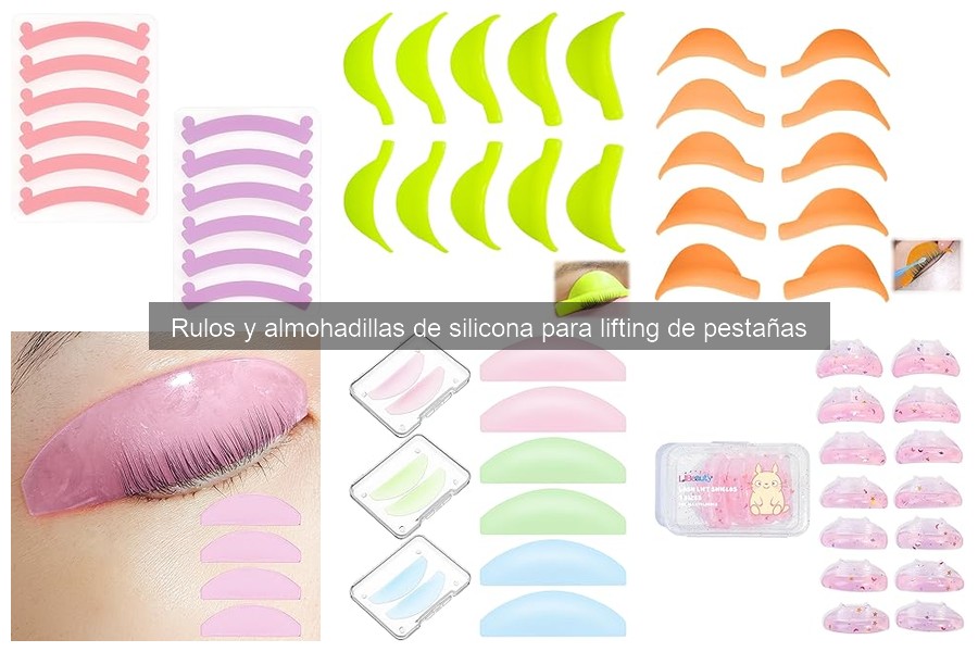 Dónde comprar rulos y almohadillas de silicona para lifting de pestañas