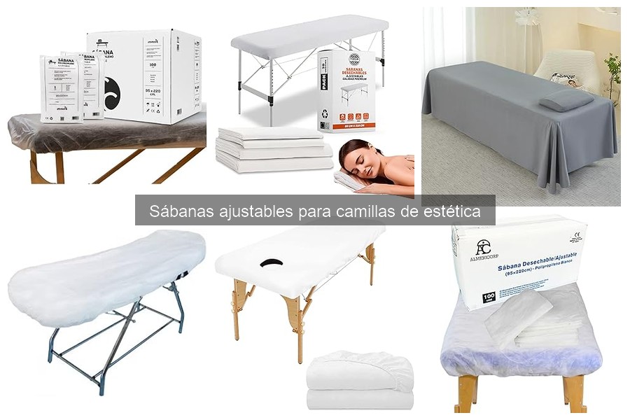 Dónde comprar sábanas ajustables para camillas de estética