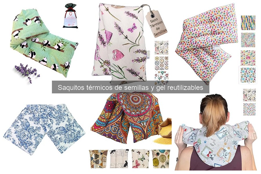 Dónde comprar saquitos térmicos de semillas y gel reutilizables