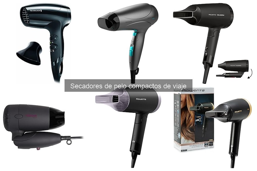 Dónde comprar secadores de pelo compactos de viaje y mejores ofertas