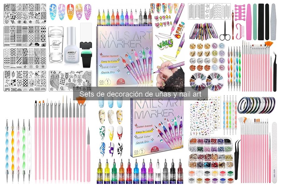 Dónde comprar sets de decoración de uñas al mejor precio