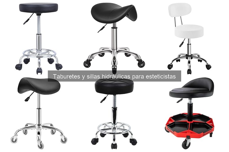 Dónde comprar taburetes y sillas hidráulicas para esteticistas
