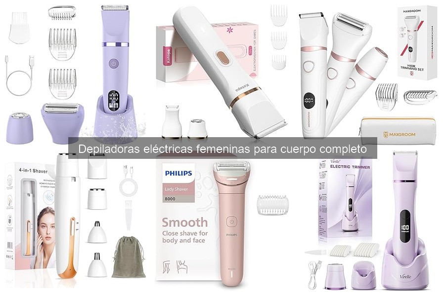 Durabilidad de depiladoras eléctricas: ¿Cuánto tiempo duran?