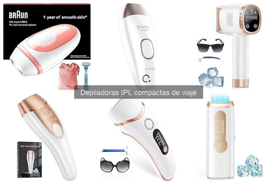 Efectividad de depiladoras IPL compactas en diferentes tipos de piel
