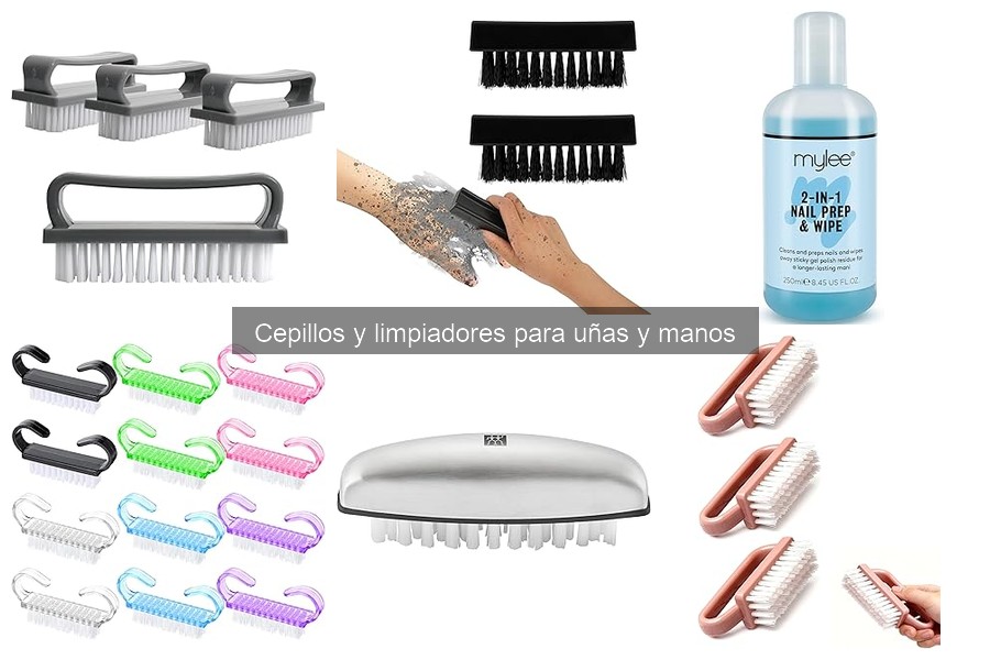 Efectividad de los limpiadores mecánicos para uñas