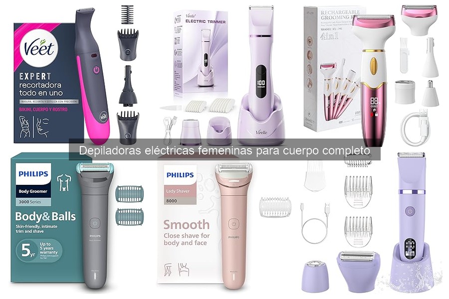 Eficacia de depiladoras eléctricas en vello grueso: ¿valen la pena?