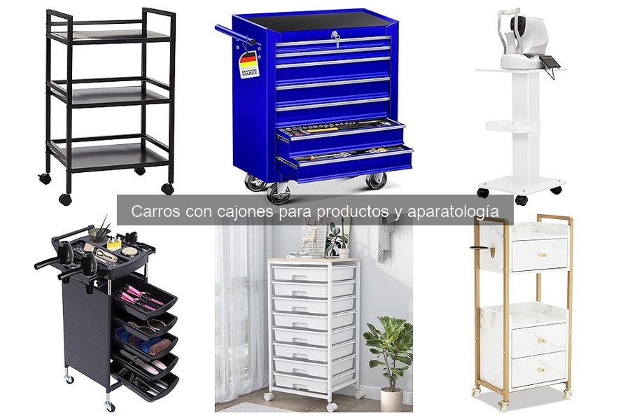 Errores comunes al comprar carros con cajones para estética