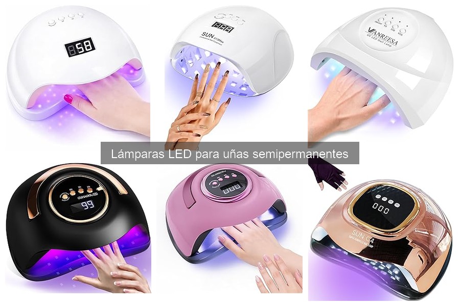 Errores comunes al elegir lámparas LED para uñas semipermanentes