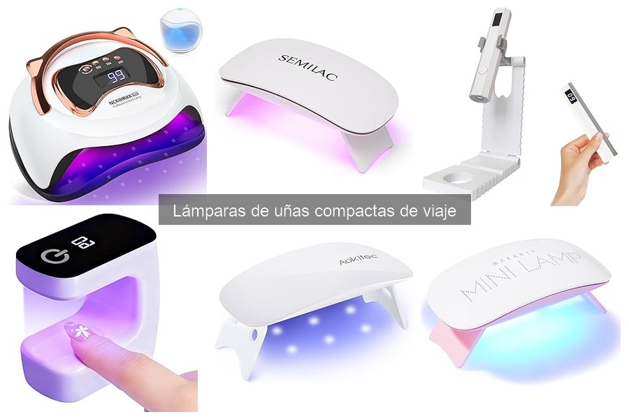 Errores comunes al usar lámparas de uñas compactas de viaje