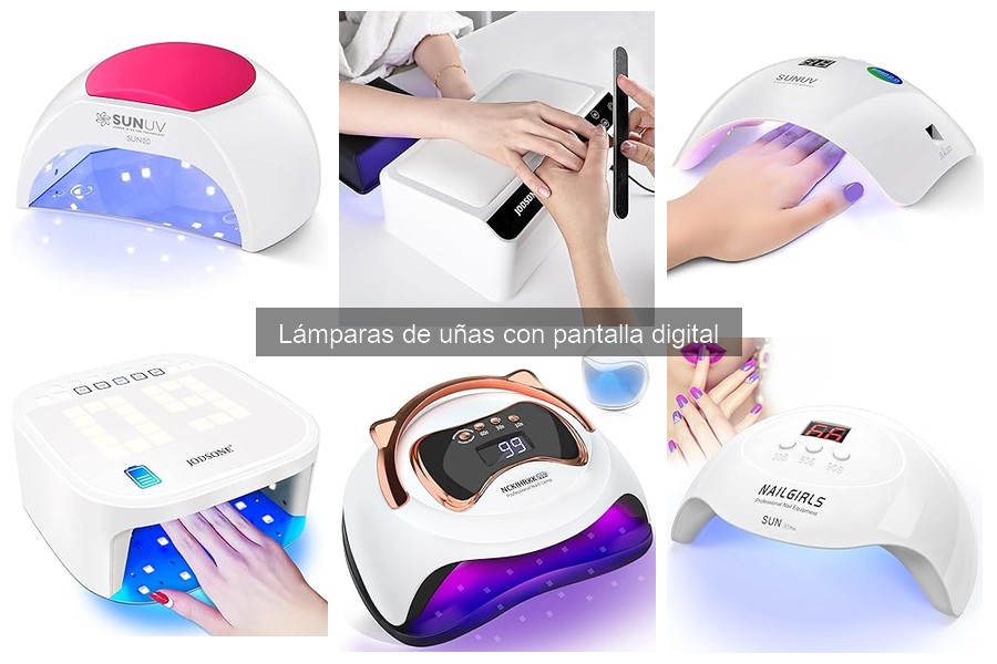 Errores comunes al usar lámparas de uñas con pantalla digital