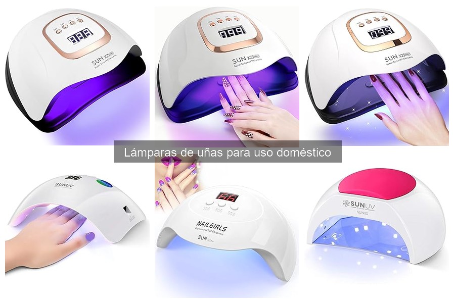 ** Errores comunes al usar lámparas de uñas en casa