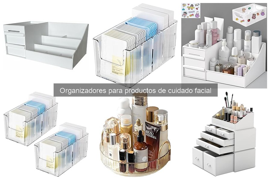 Errores comunes al usar organizadores de cuidado facial