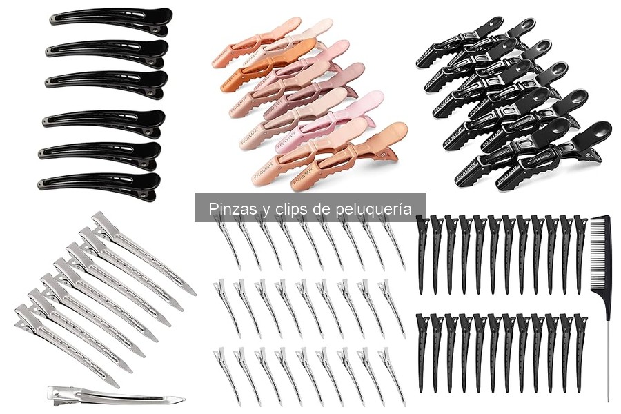 Errores comunes al usar pinzas y clips de peluquería