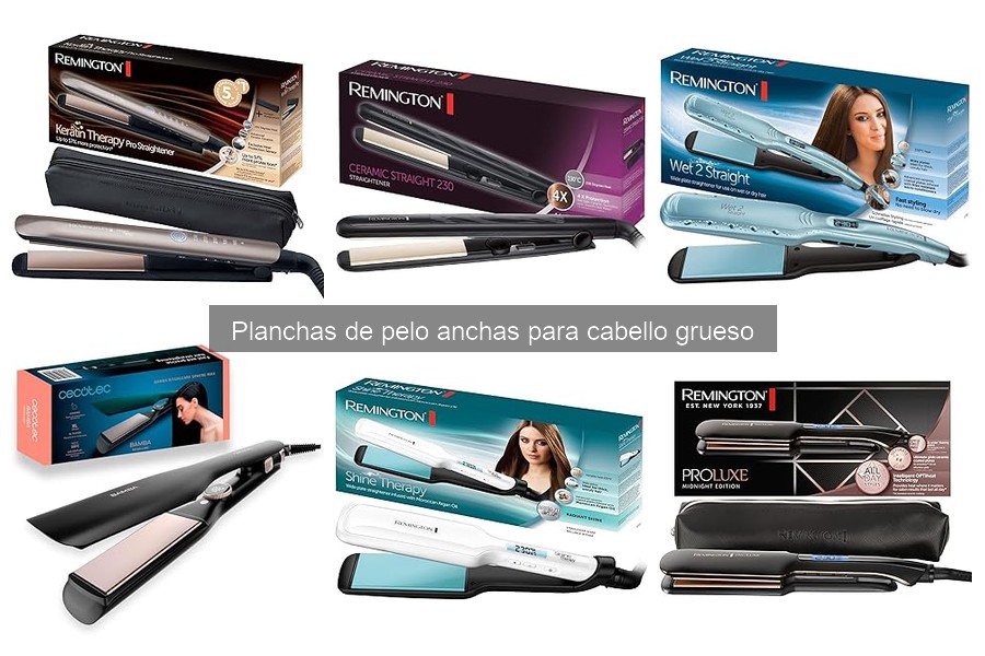 Errores comunes al usar planchas de pelo anchas