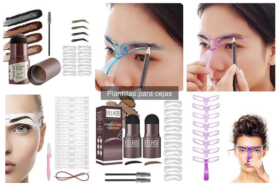 Errores comunes al usar plantillas para cejas y soluciones