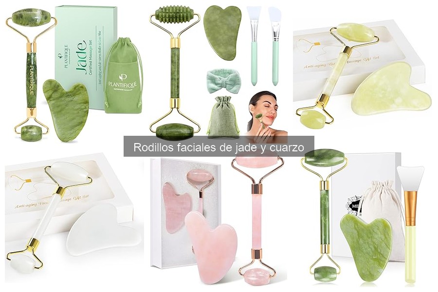 Errores comunes al usar rodillos faciales de jade y cuarzo